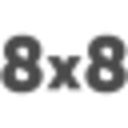 8x8 XCaaS logo